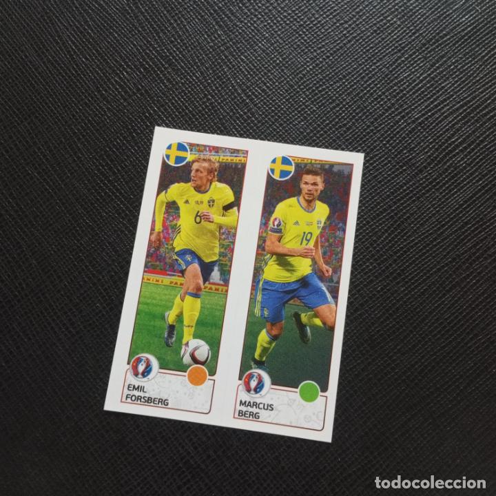 Cromos de F&uacute;tbol: FORSBERG BERG 548 SUECIA PANINI EURO EUROCOPA FRANCIA 2016 CROMO FUTBOL 16 - SIN PEGAR - X2 B