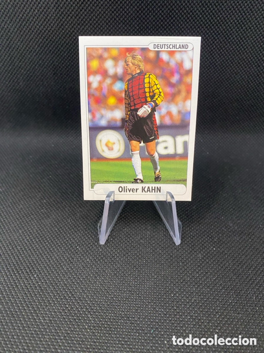 Cromos de F&uacute;tbol: 162 Oliver Kahn 1996 DS Eurofoot Alemania Germany
