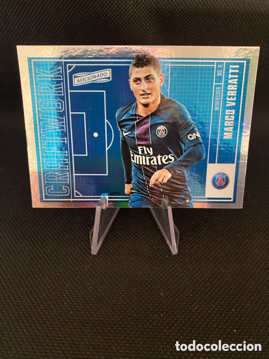 Cromos de F&uacute;tbol: 2016 Panini Aficionado CraftWork Paris PSG Holo foil Verratti