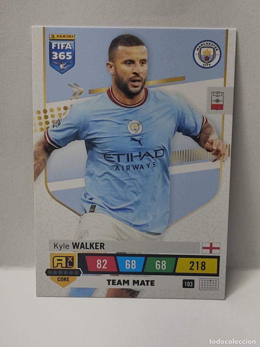 Cromos de Futebol: Cromo FIFA 365 ADRENALYN 2022 2023 22/23 PANINI - TEAM MATE - MANCHESTER CITY - WALKER 103