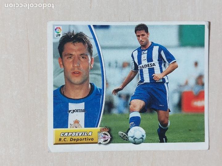 Cromos de Futebol: CROMO CAPDEVILA - ESTE 2003 04 - 03 04 - CROMO SIN PEGAR - DEPORTIVO DE LA CORU&Ntilde;A