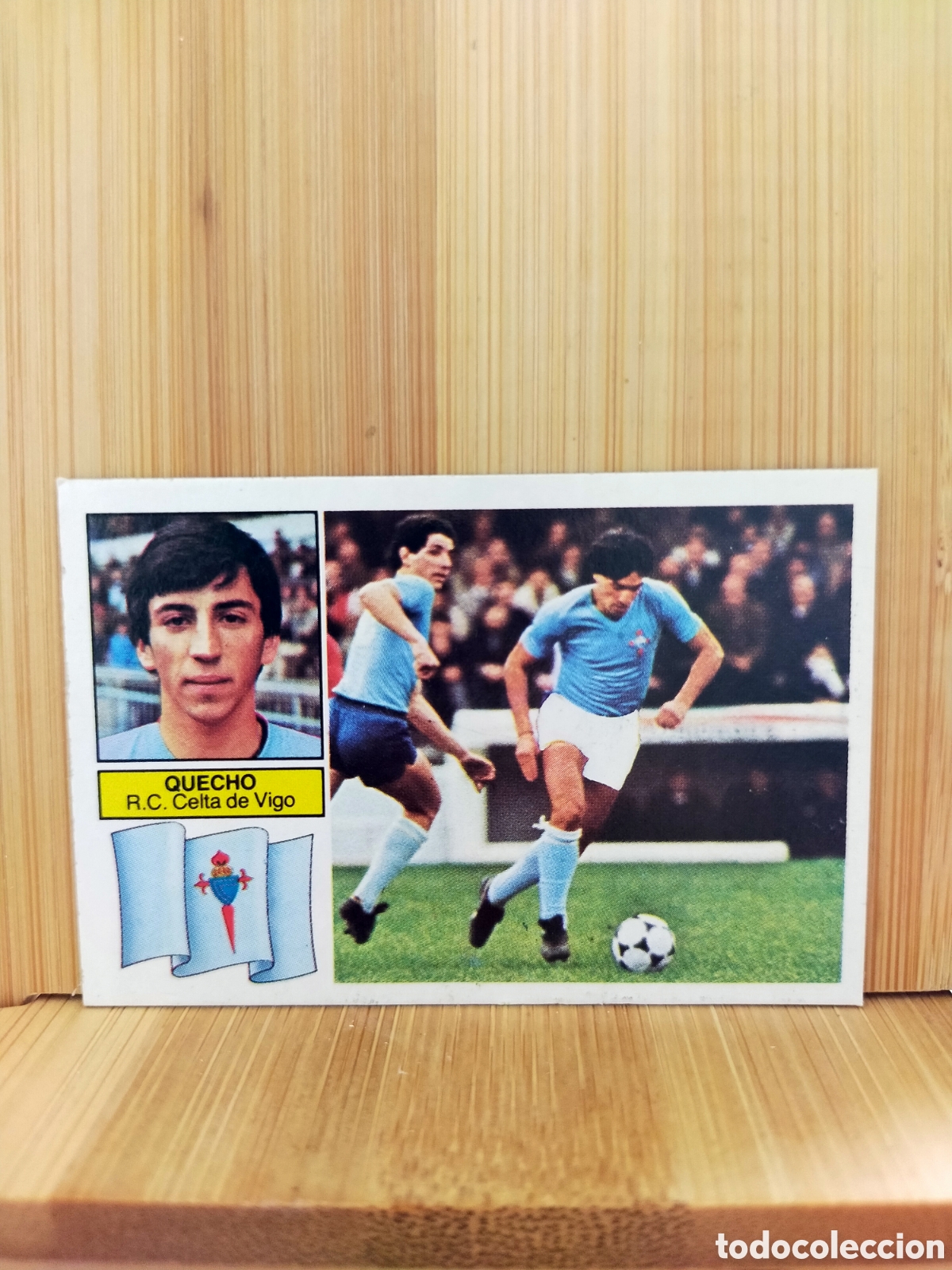 Cromos de f&uacute;tbol: 1982 1983 82 83 ESTE CROMO DESPEGADO CELTA QUECHO - Foto 1