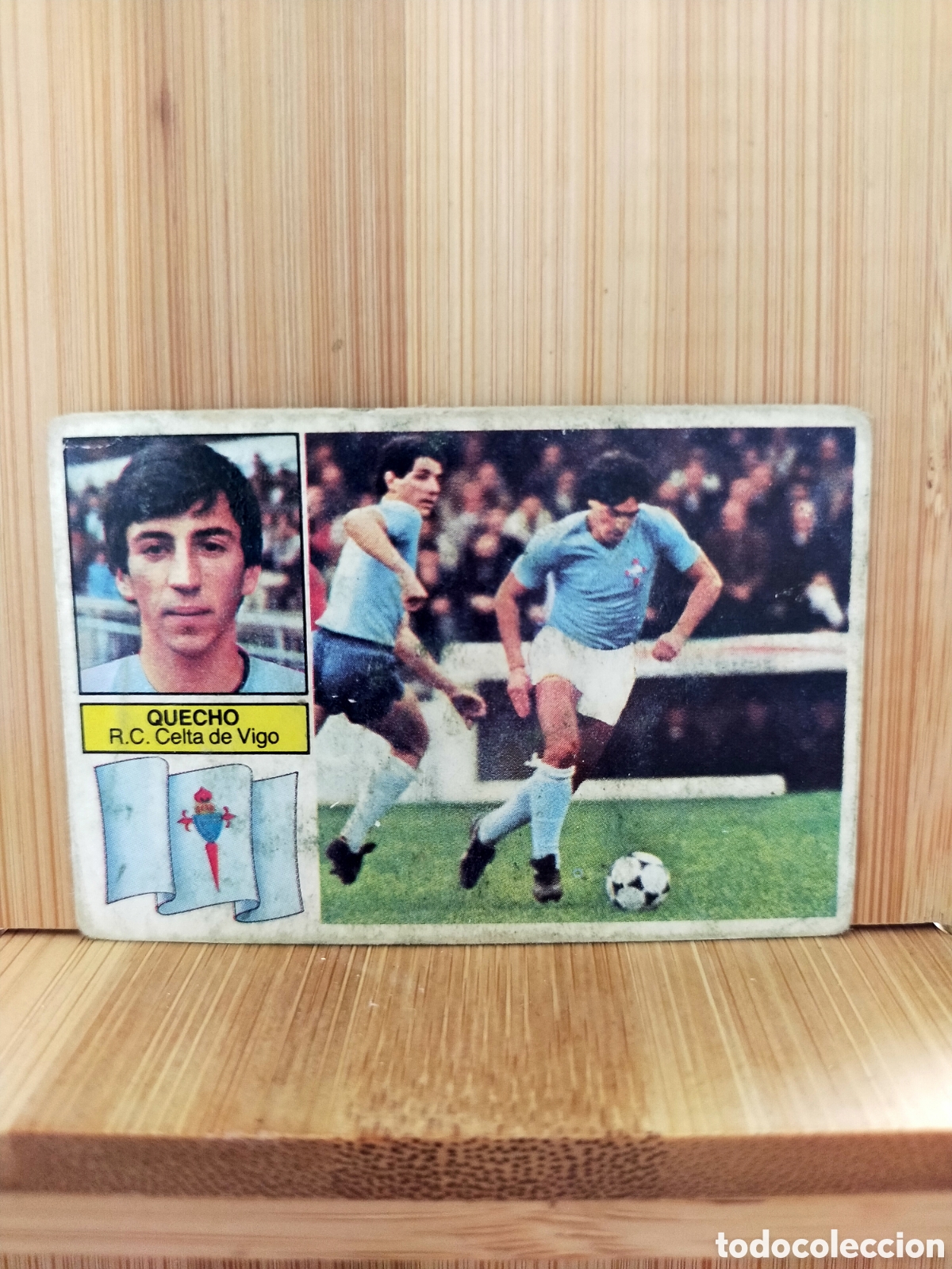 Cromos de f&uacute;tbol: 1982 1983 82 83 ESTE CROMO DESPEGADO CELTA QUECHO - Foto 1