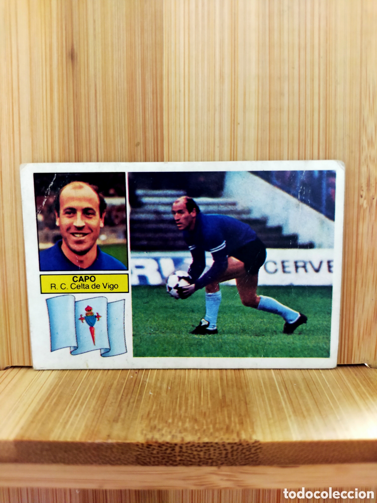 Cromos de f&uacute;tbol: 1982 1983 82 83 ESTE CROMO DESPEGADO VIGO CAPO - Foto 1