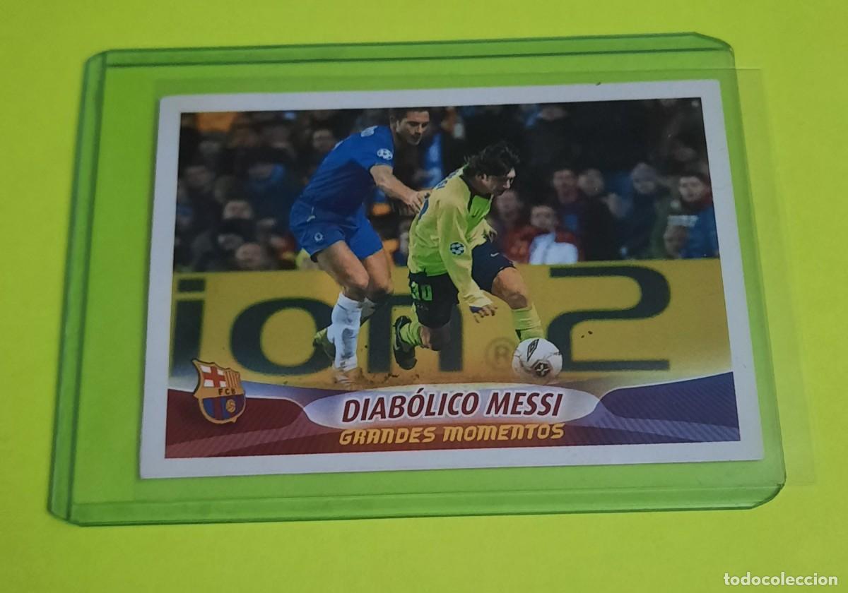 Cartes &agrave; collectionner de Football: DIAB&Oacute;LICO MESSI N&ordm; 88 COLECCI&Oacute;N SUPER BARCA 2005-2006- 2&ordm; A&Ntilde;O ROOKIE-EXCELENT CONDITI&Oacute;N