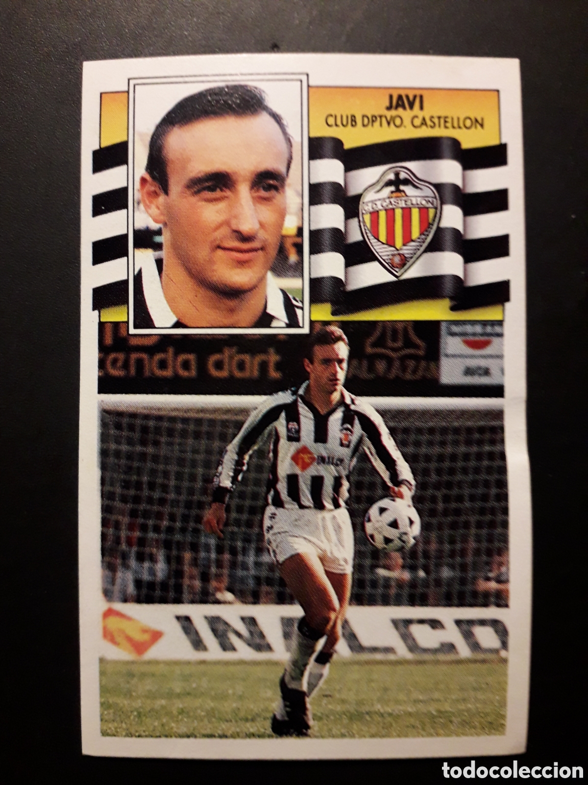 Cromos de F&uacute;tbol: JAVI CASTELL&Oacute;N, ED ESTE 1990 1991 90 91 DESPEGADO PEDIDO M&Iacute;NIMO 3&euro;
