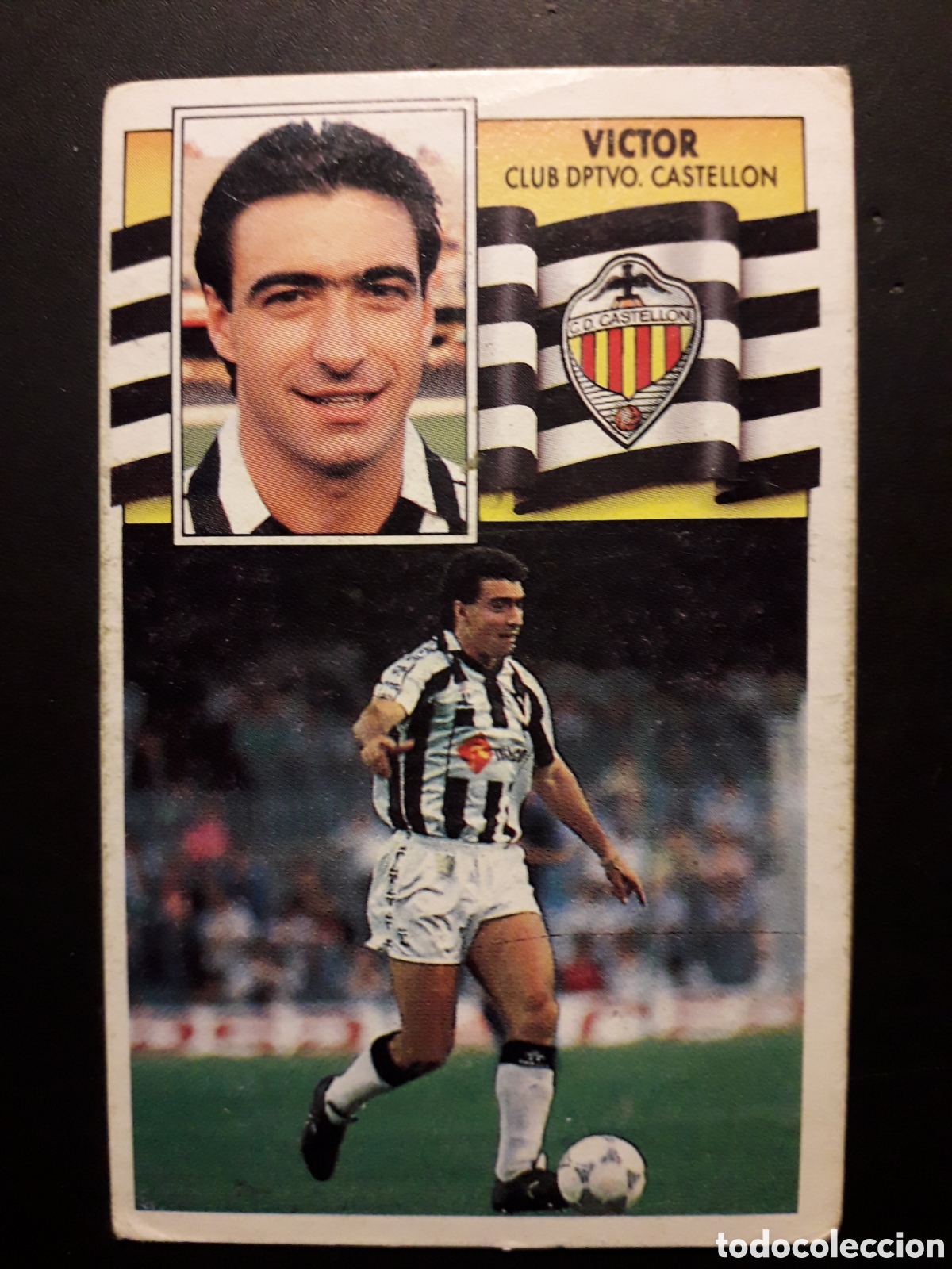 Cromos de F&uacute;tbol: V&Iacute;CTOR CASTELL&Oacute;N, ED ESTE 1990 1991 90 91 DESPEGADO PEDIDO M&Iacute;NIMO 3&euro;
