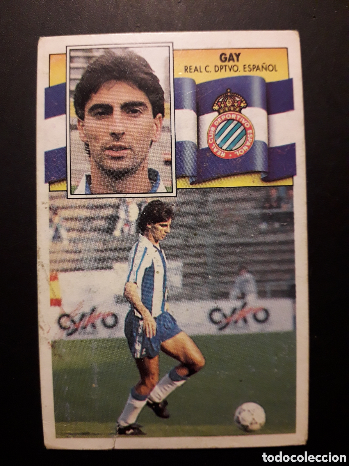 Cromos de F&uacute;tbol: GAY RCD ESPA&Ntilde;OL, ED ESTE 1990 1991 90 91 DESPEGADO PEDIDO M&Iacute;NIMO 3&euro;