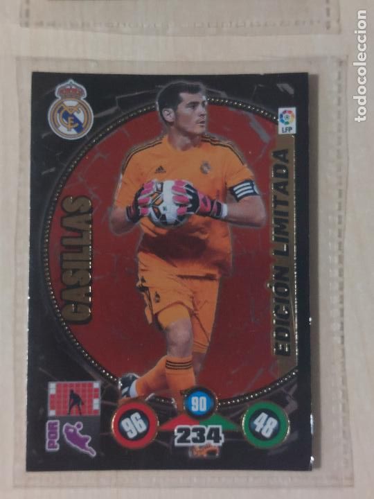 Cartes &agrave; collectionner de Football: FICHA CASILLAS - ADRENALYN 14 15 - PANINI 2014 -15 - CROMO - EDICION LIMITADA