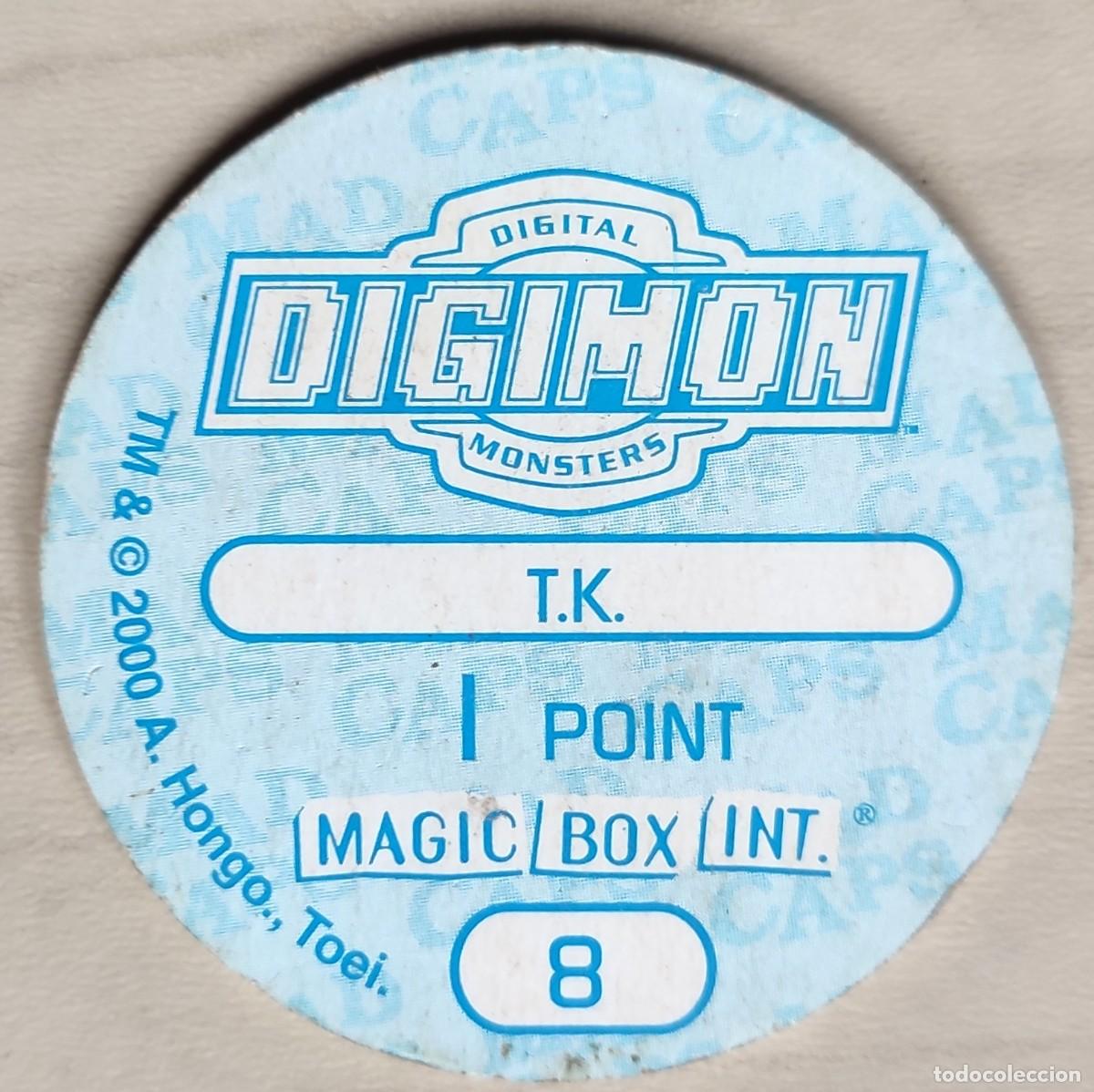 Cromos de f&uacute;tbol: 8 T.K. DIGITAL DIGIMON MONSTERS MAGIC BOX INT. 2000 - Foto 2