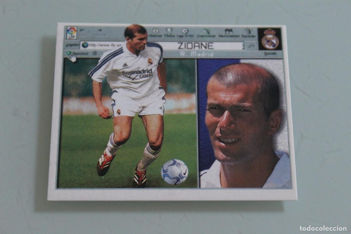 Cromos de f&uacute;tbol: ESTE 01 02 ZIDANE SIN PEGAR - Foto 1