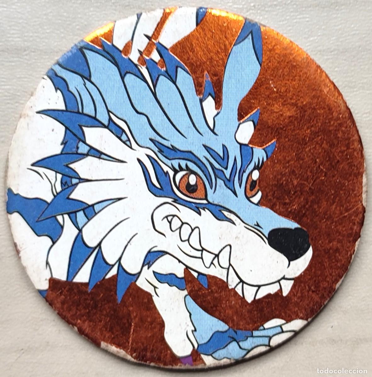 Cromos de F&uacute;tbol: 36 GARURUMON DIGITAL DIGIMON MONSTERS MAGIC BOX INT. 2000