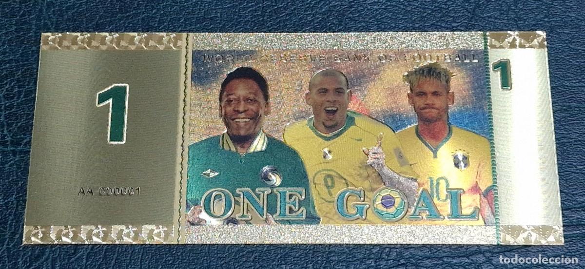 Cromos de f&uacute;tbol: PELE RONALDO NEYMAR BRASIL - Foto 1