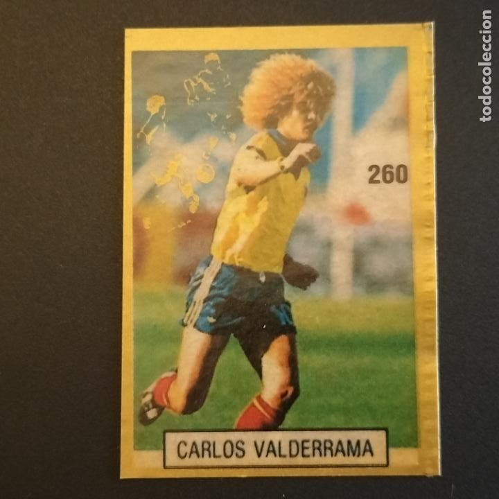 Sticker Carlos Valderrama - Coupe Du Monde Italie 90 - Panini