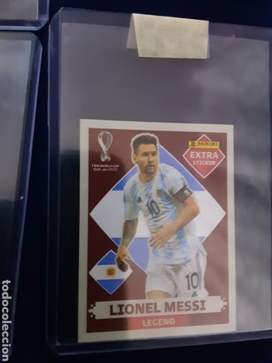 Cromos de f&uacute;tbol: MESSI QATAR ESTRA STICKER - Foto 6