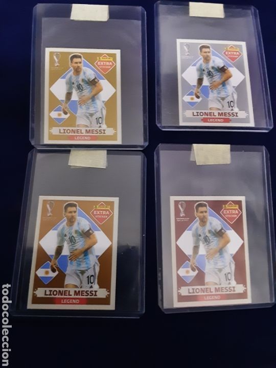 Fu&szlig;ball-Sticker: MESSI QATAR ESTRA STICKER