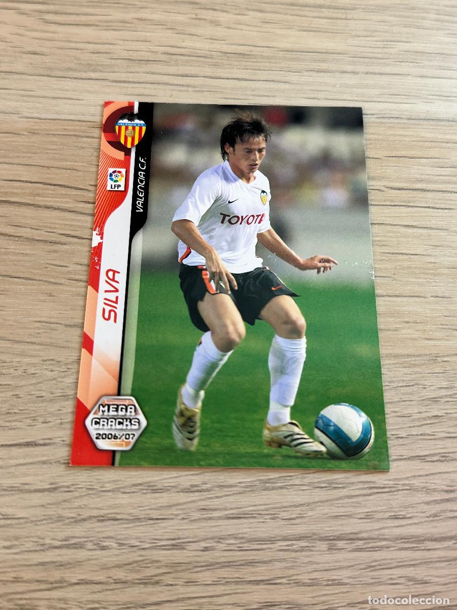 Figurine di Calcio: 318 SILVA - VALENCIA CF MEGACRACKS 2006 2007 LA LIGA PANINI MGK 06 07