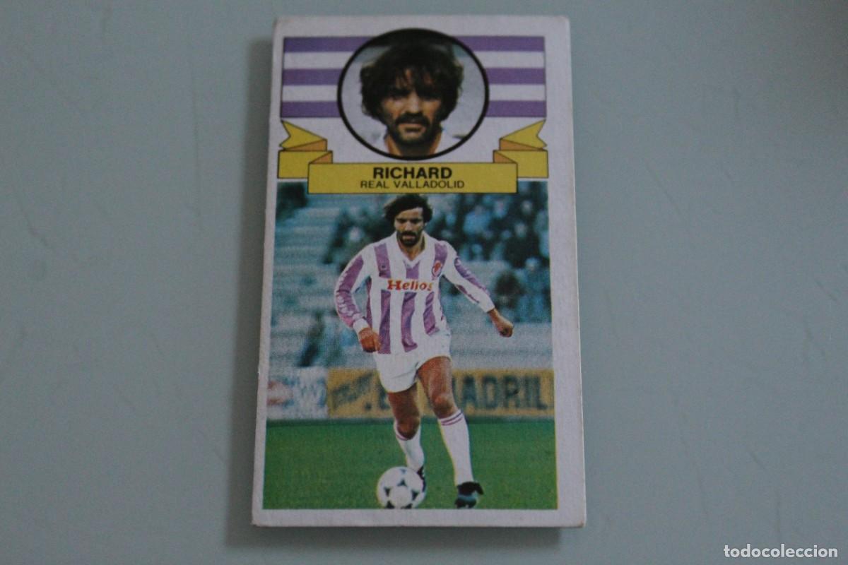 Cromos de f&uacute;tbol: ESTE 85 86 RICHARD BAJA SIN PEGAR - Foto 1
