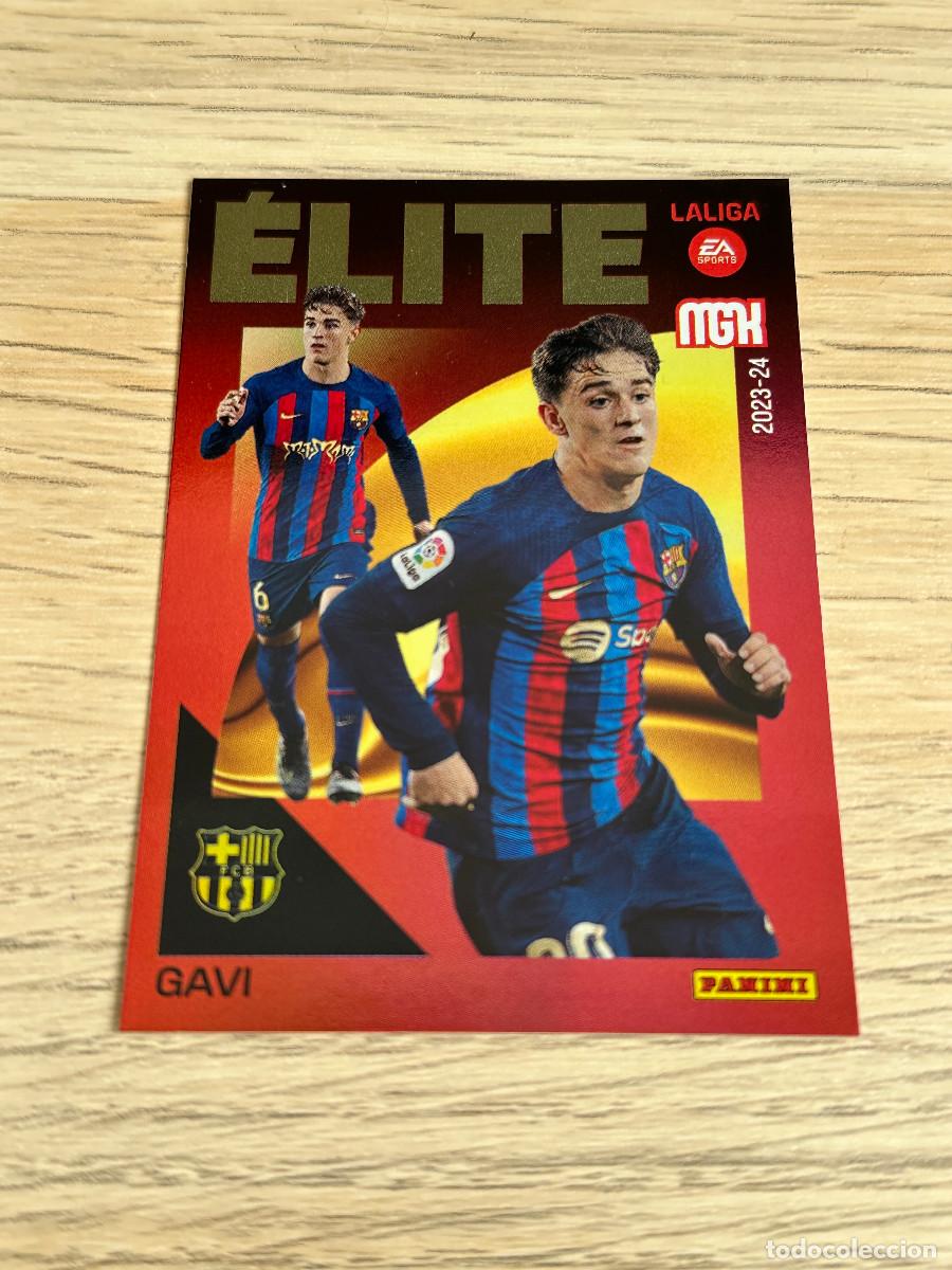 Cromos de f&uacute;tbol: #5 GAVI ELITE - FC BARCELONA MEGACRACKS 2023 2024 LA LIGA PANINI MGK 23 24