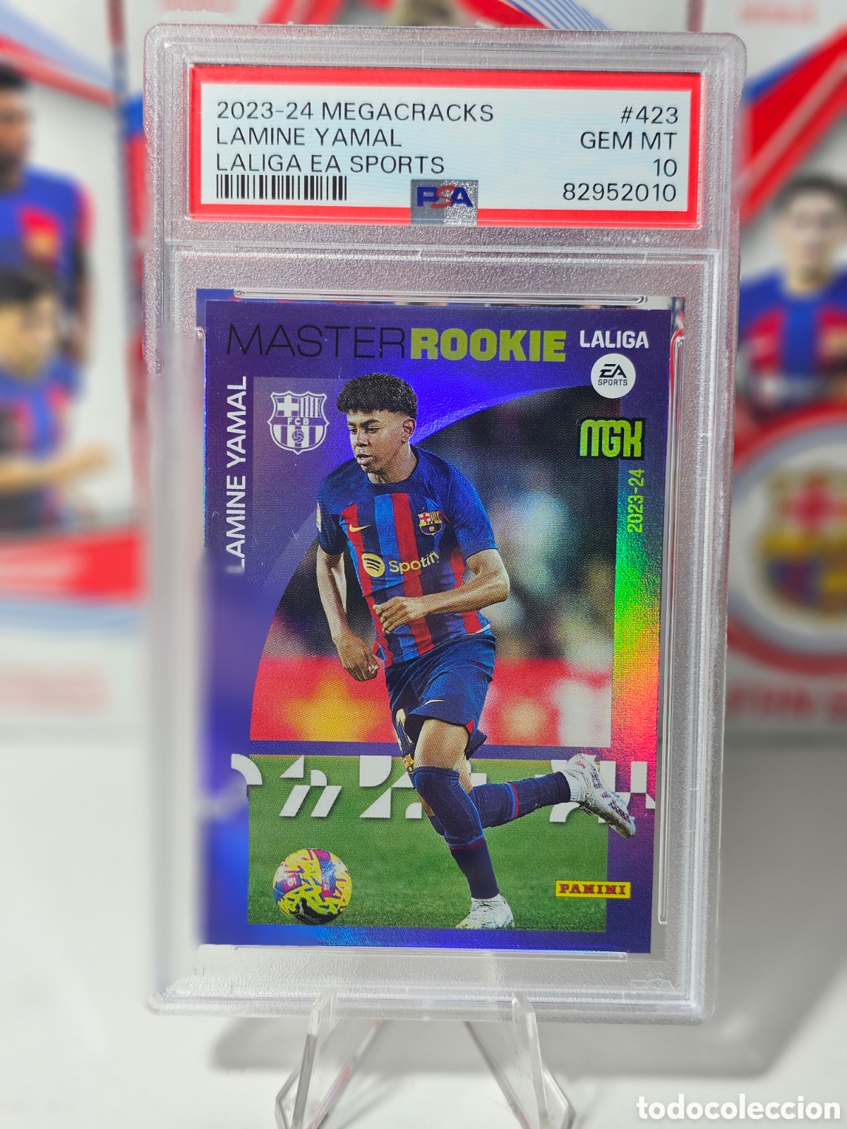 lamine yamal psa 10 rookie card megacracks 2023 - Buy Collectible 