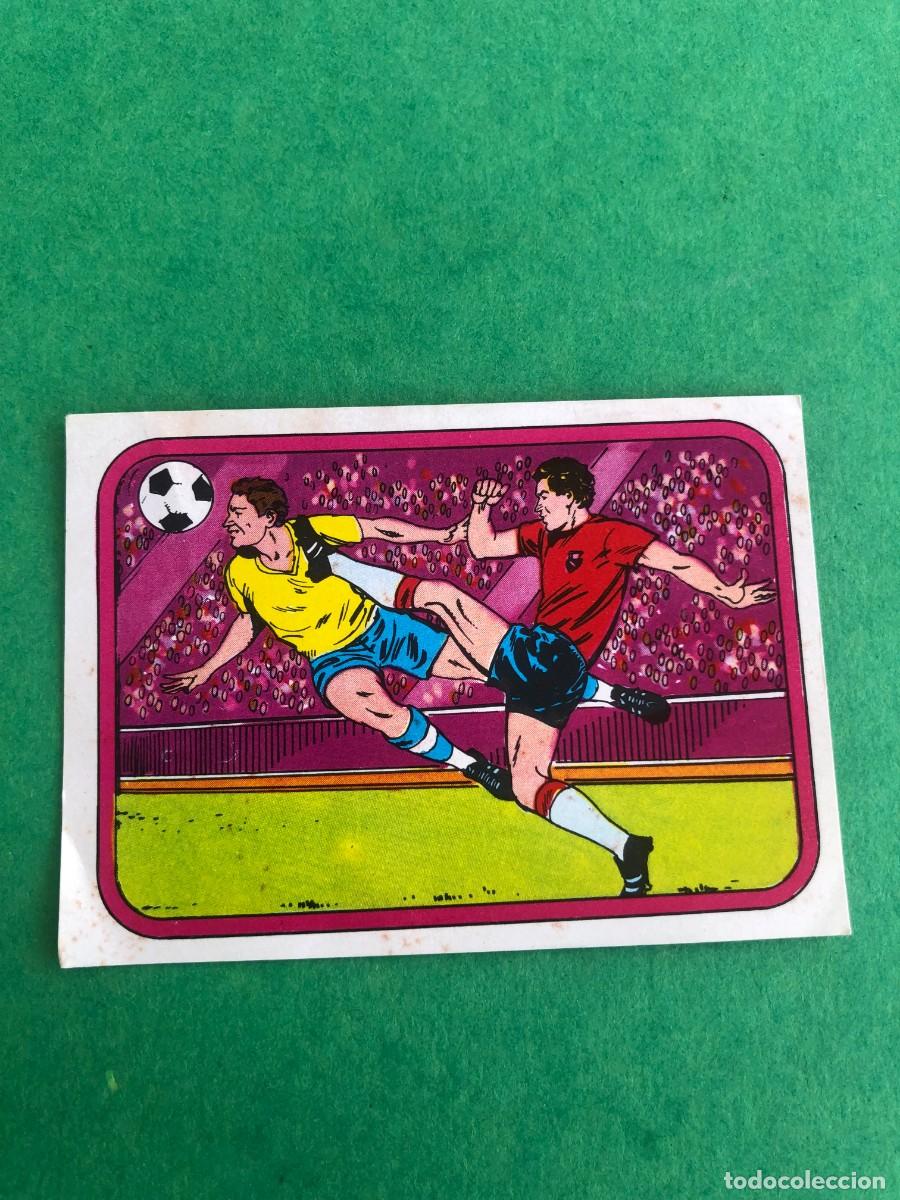 Figurine di Calcio: CROMO HISTORIA Y TECNICA DEL FUTBOL RUIZ ROMERO 1977 N&ordm; 45