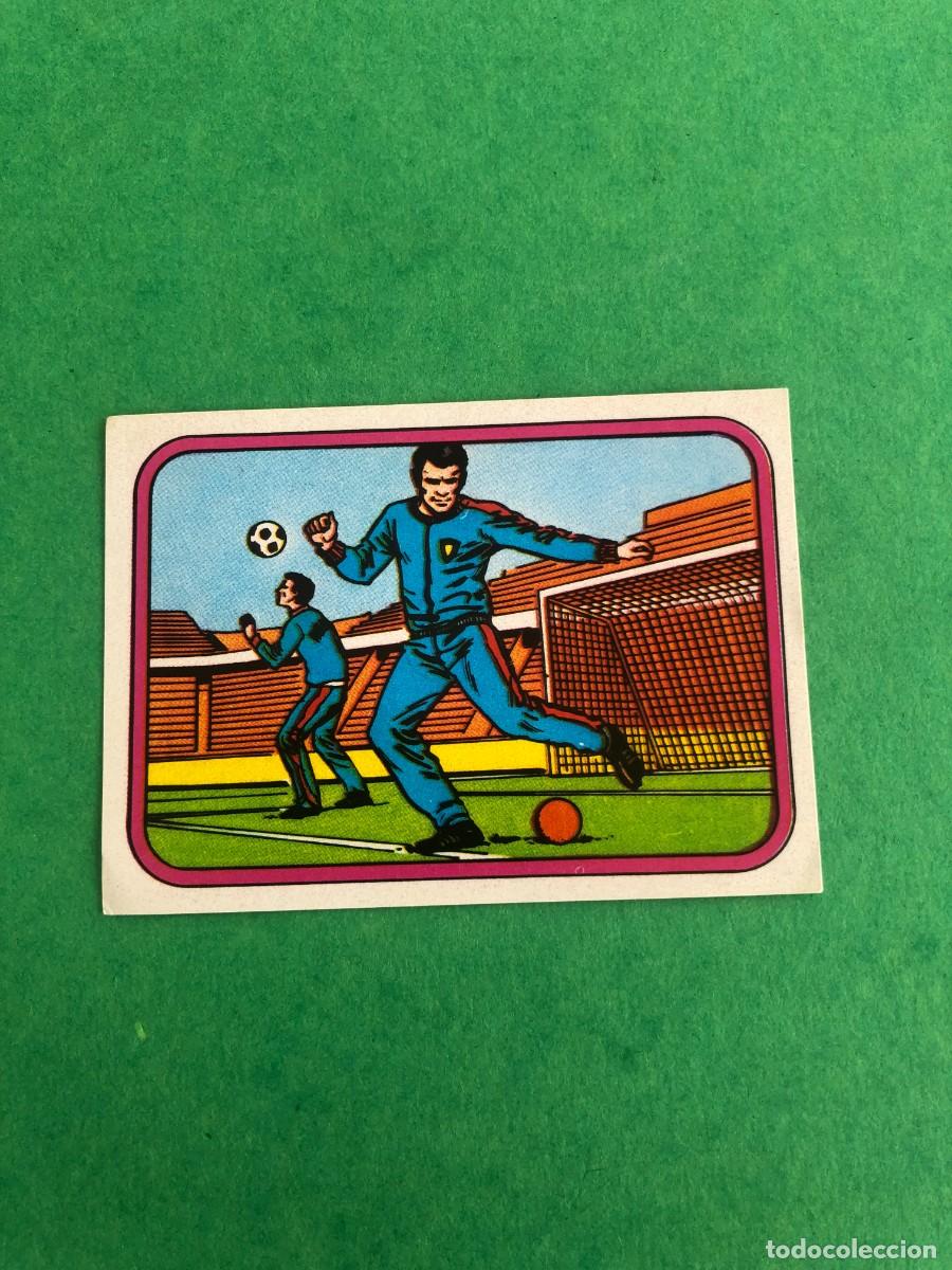 Football Stickers: CROMO HISTORIA Y TECNICA DEL FUTBOL RUIZ ROMERO 1977 N&ordm; 122 NUNCA PEGADO