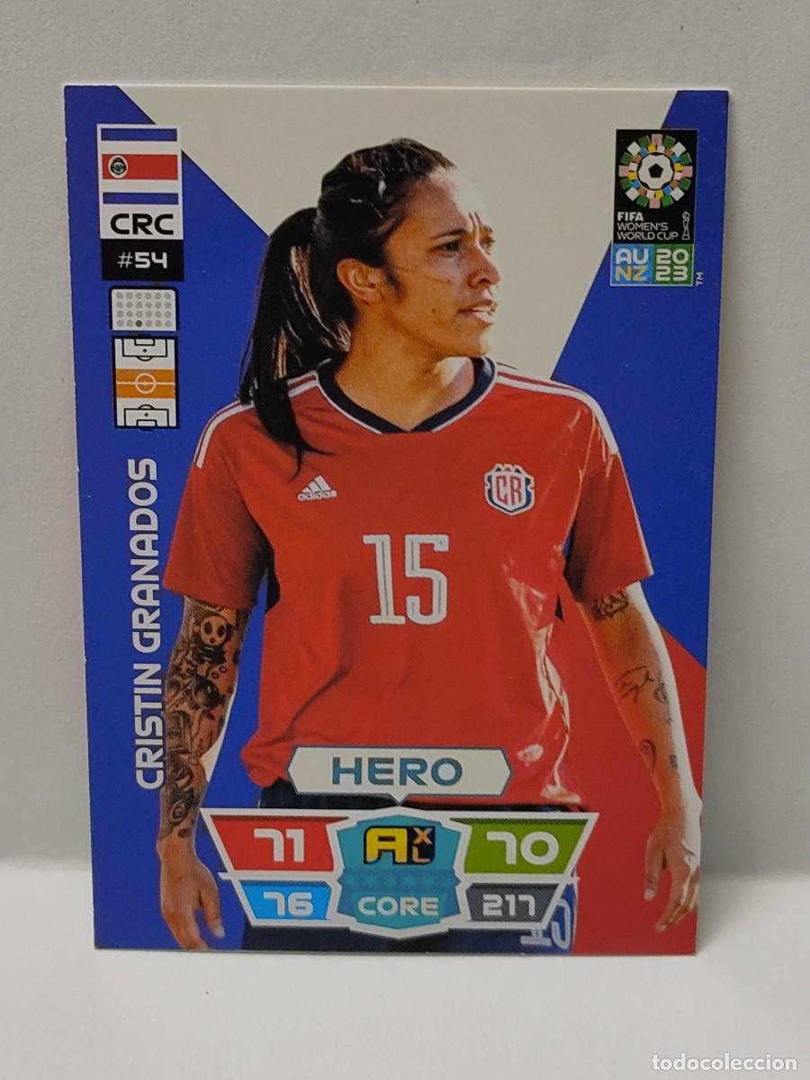 Figurine di Calcio: Cromo ADRENALYN FIFA WOMEN'S WORLD CUP 2023 - HERO - COSTA RICA - CRISTIN GRANADOS 54