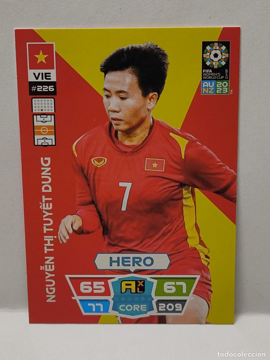 Figurine di Calcio: Cromo ADRENALYN FIFA WOMEN'S WORLD CUP 2023 - HERO - VIETNAM - NGUY&Ecirc;N THĮ TUY&Ecirc;T DUNG 226