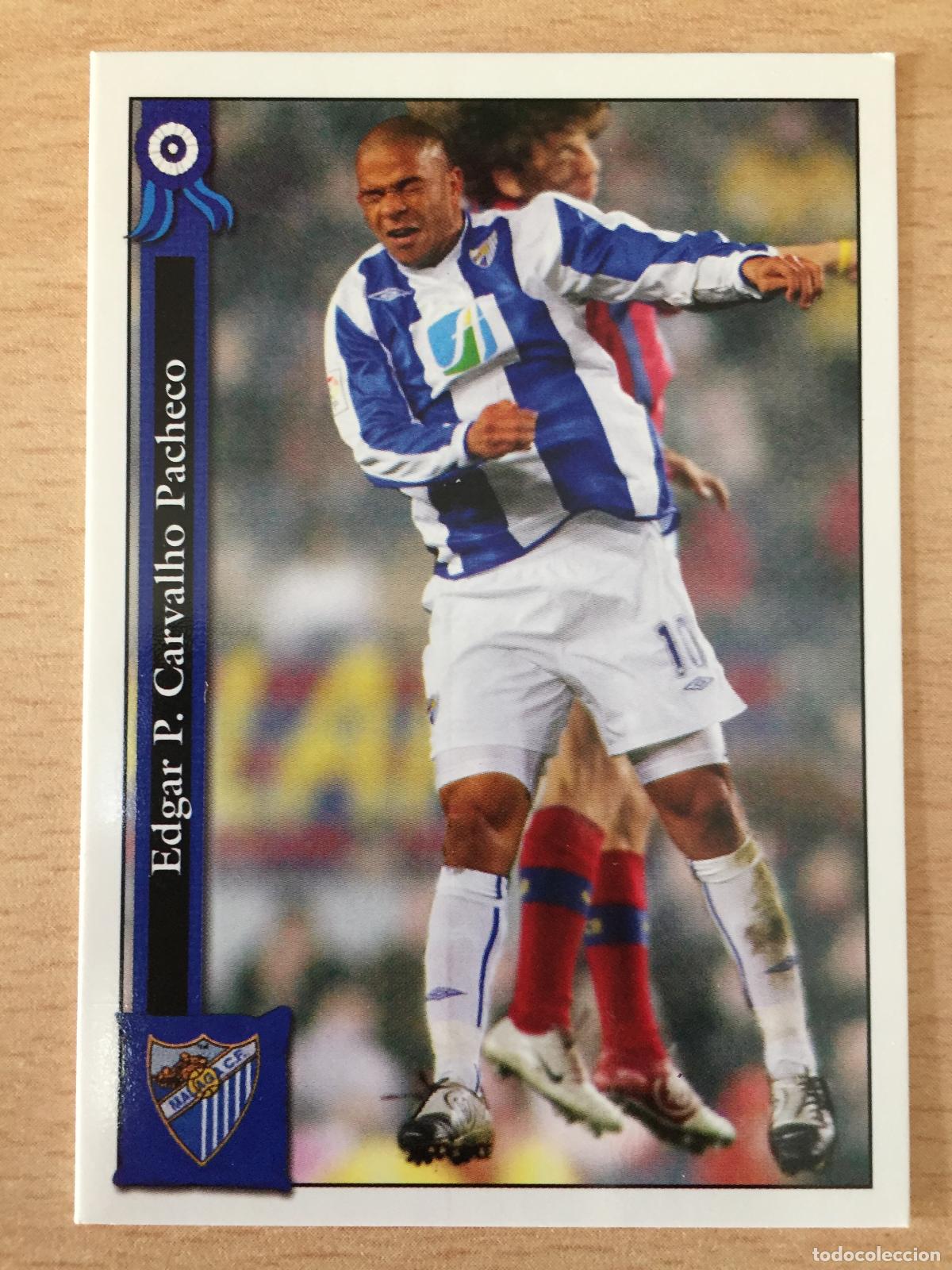 Cromos de f&uacute;tbol: 2005-2006 - 264 EDGAR (ERROR) - MALAGA CF - MUNDICROMO - Foto 1