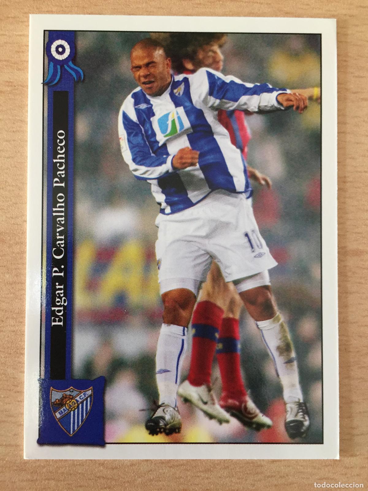 Cromos de f&uacute;tbol: 2005-2006 - 264 EDGAR (ERROR) - MALAGA CF - MUNDICROMO - Foto 1