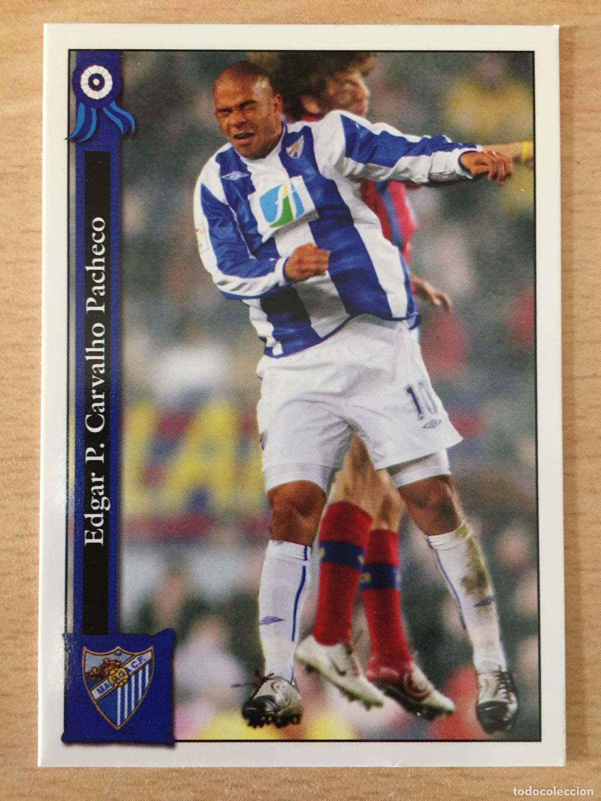 Cromos de f&uacute;tbol: 2005-2006 - 264 EDGAR (ERROR) - MALAGA CF - MUNDICROMO - Foto 1