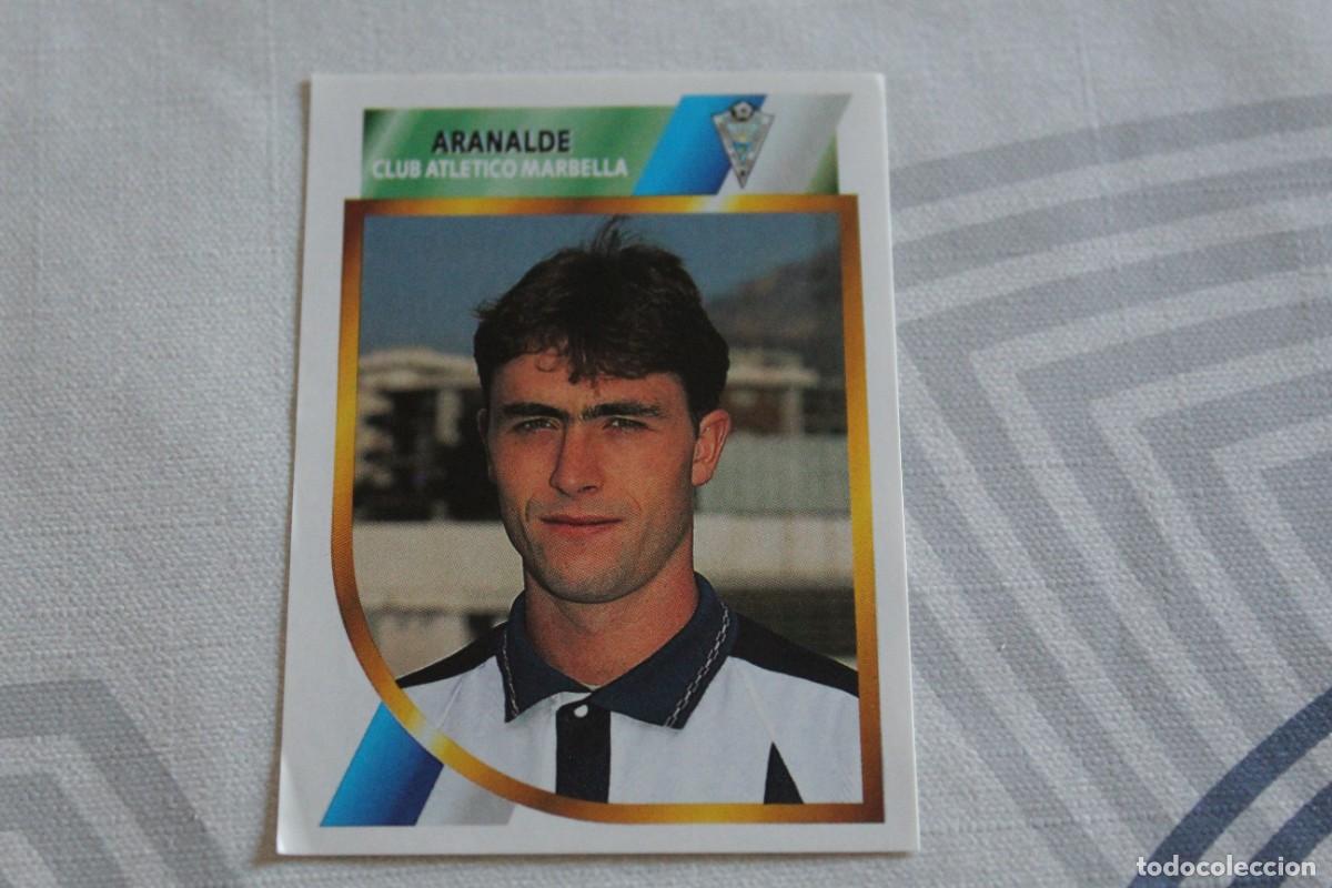 Cromos de f&uacute;tbol: ESTE 94 95 2&ordf; DIVISI&Oacute;N ARANALDE SIN PEGAR - Foto 1