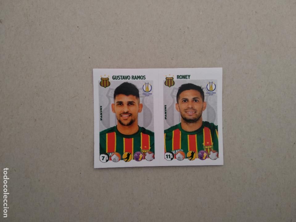 Figurine di Calcio: 494 GUSTAVO RAMOS RONEY SAMPAIO CROMO FUTBOL PANINI LIGA BRASIL BRASILEIRO 2020 BRASILEIRAO
