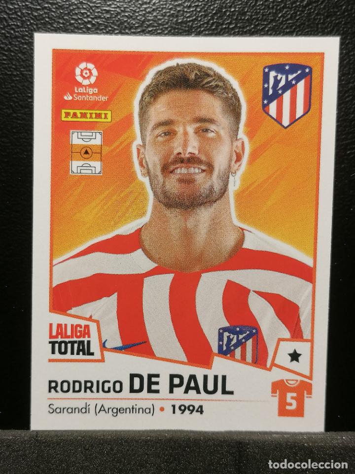 Figurine di Calcio: 56 DE PAUL ATLETICO MADRID LA LIGA TOTAL 2022 2023 22 23 PANINI