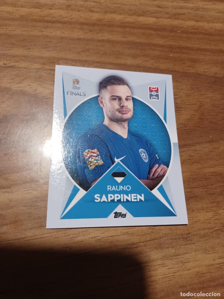 Cromos de F&uacute;tbol: CROMO THE ROAD TO UEFA NATION LEAGUE FINALS, TOPPS: RAUNO SAPPINEN, N&deg; 47
