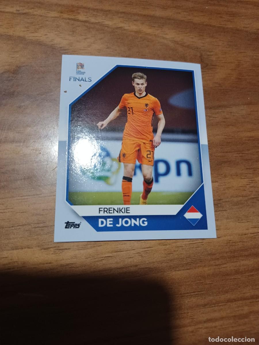 Cromos de F&uacute;tbol: CROMO THE ROAD TO UEFA NATION LEAGUE FINALS, TOPPS: DE JONG, N&deg; 234