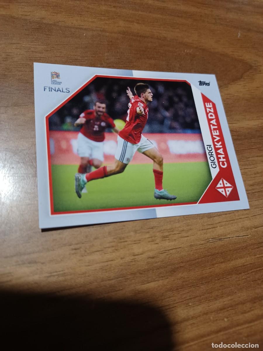 Cromos de F&uacute;tbol: CROMO THE ROAD TO UEFA NATION LEAGUE FINALS, TOPPS: GIORGI, N&deg; 227