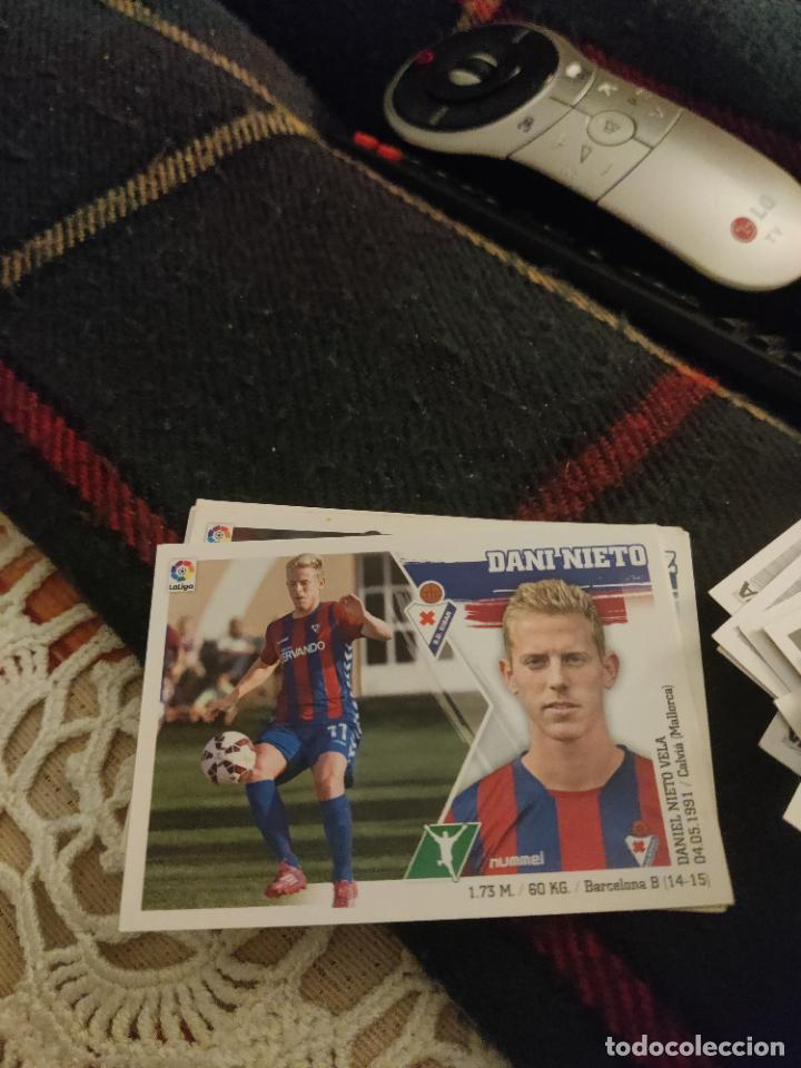 Cromos de f&uacute;tbol: nieto eibar este 2015 2016 15 16 sin pegar - Foto 1