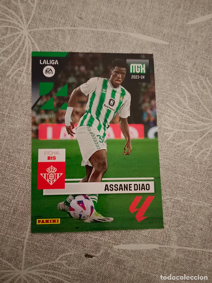 Cromos de f&uacute;tbol: MEGACRACKS 2023 2024 23 24 N&ordm; 122 BIS ASSANE DIAO 4 UNDS RESERVADO A MARCOS RODRIGUEZ