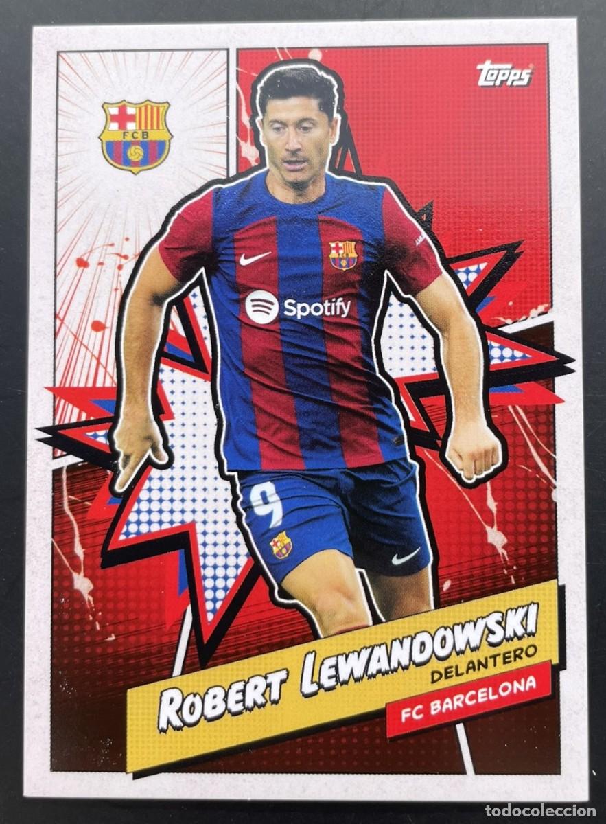 ROBERT LEWANDOWSKI #20 FC BARCELONA CROMO LA LIGA ESTE 2023-24 PANINI 23/24  