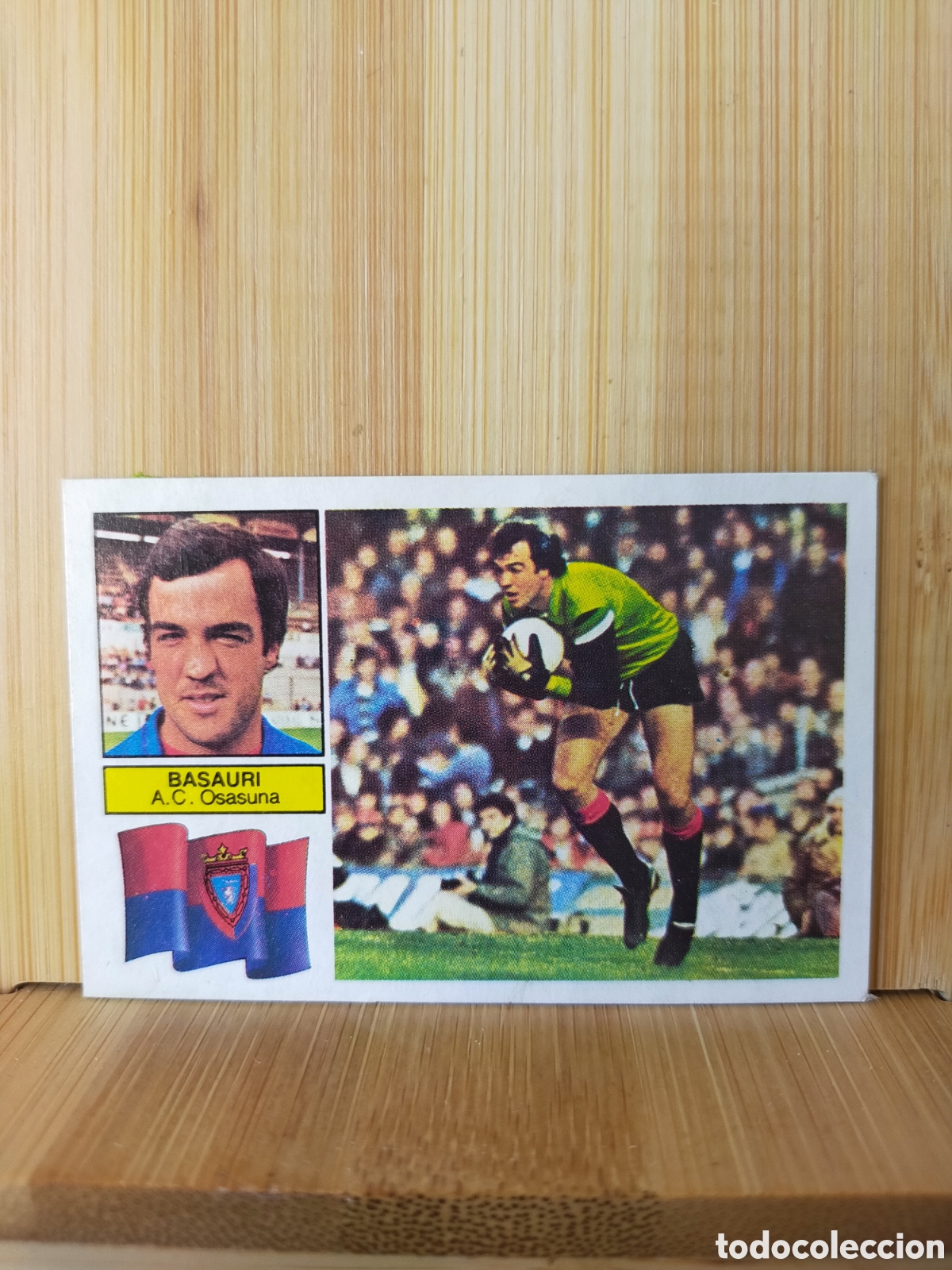 Cromos de f&uacute;tbol: 1982 1983 82 83 ESTE CROMO DESPEGADO OSASUNA BASAURI - Foto 1