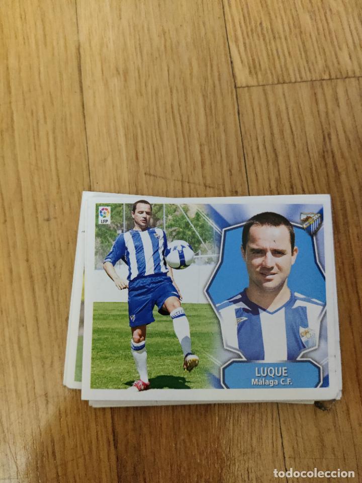Cromos de f&uacute;tbol: Luque M&aacute;laga coloca este 2008 2009 08 09 - Foto 1