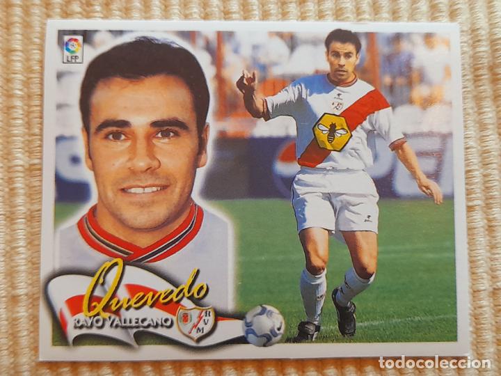 Cromos de F&uacute;tbol: CROMO QUEVEDO (RAYO VALLECANO) LIGA 00-01 (2000 2001) ALBUM ESTE (NUEVO)