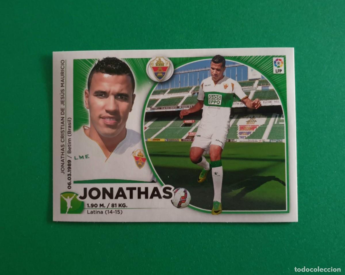 Cromos de f&uacute;tbol: 18 JONATHAS - ELCHE - EDICIONES ESTE 2014-15 - 14/15 (NUEVO) - Foto 1