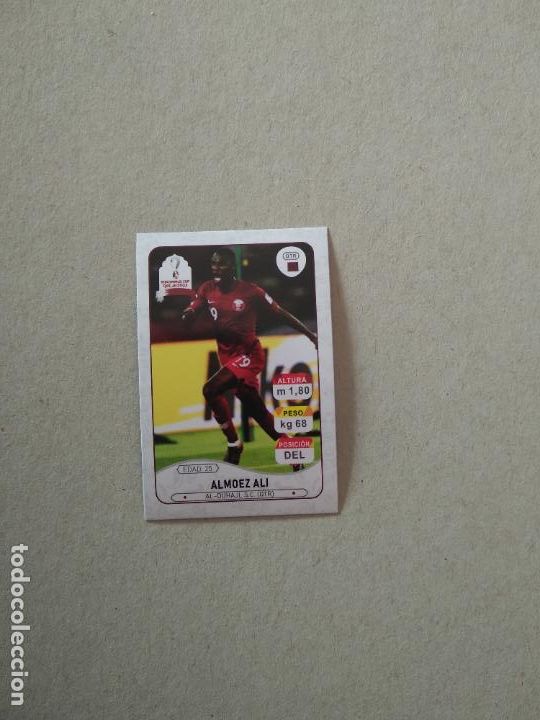 Figurine di Calcio: 46 ALMOEZ ALI QATAR CROMO FUTBOL MUNDIAL 2022 WORLD CUP QATAR COPA MUNDO 3REYES