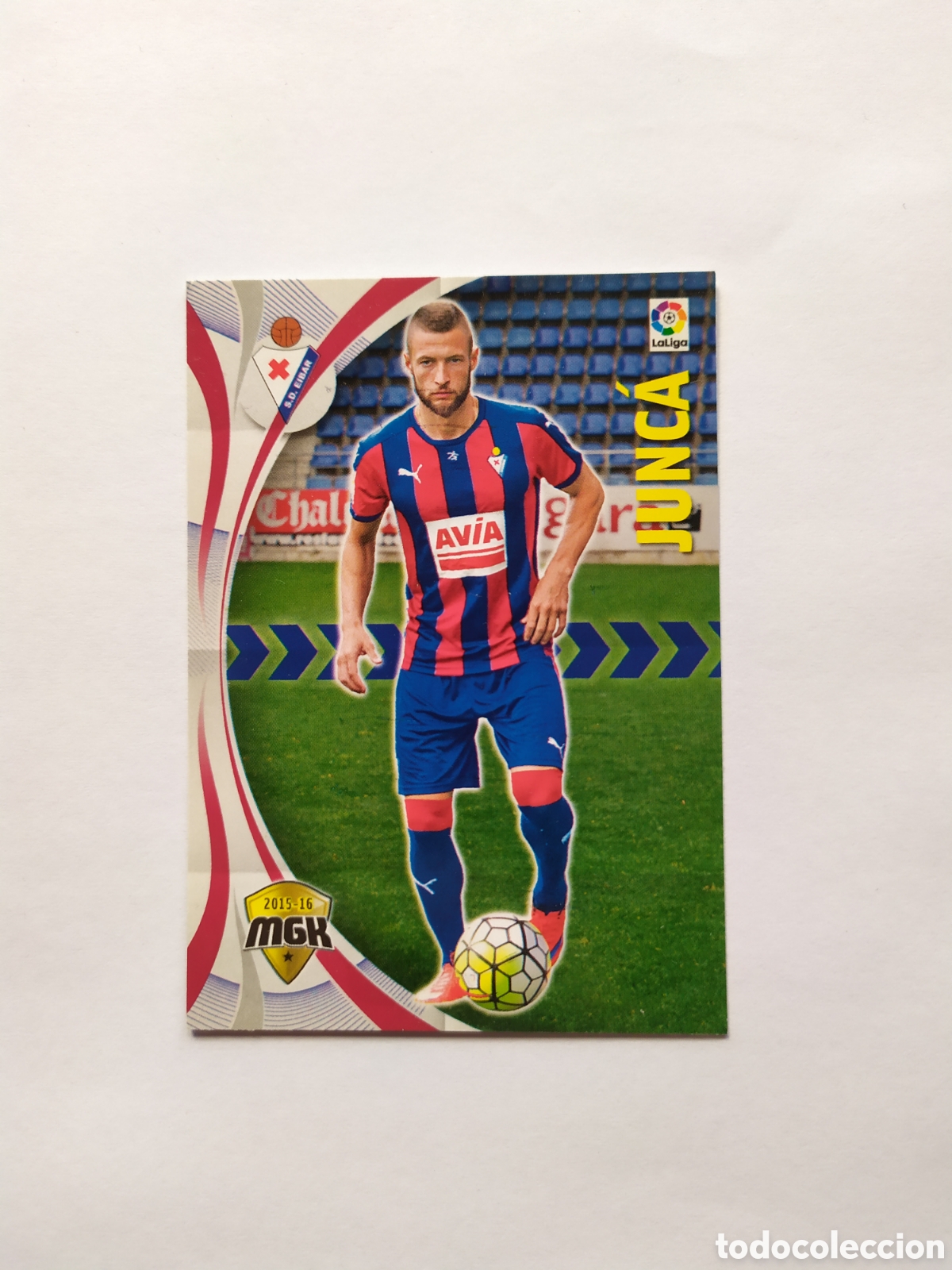 Cromos de f&uacute;tbol: Megacracks 2015 2016 15 16 panini Junca n&ordm; 167 Eibar - Foto 1