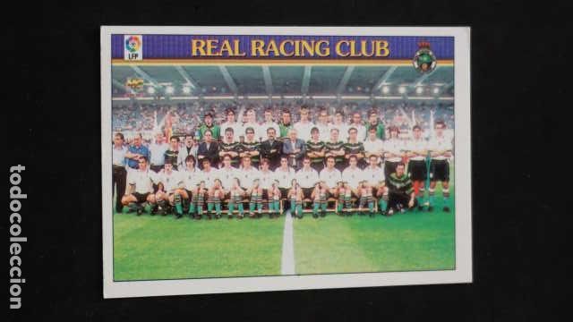 Cromos de F&uacute;tbol: LAS FICHAS DE LA LIGA 2000, ALINEACION, INDICE REAL RACING CLUB 375, MUNDICROMO, 1999 / 2000, 99/00.