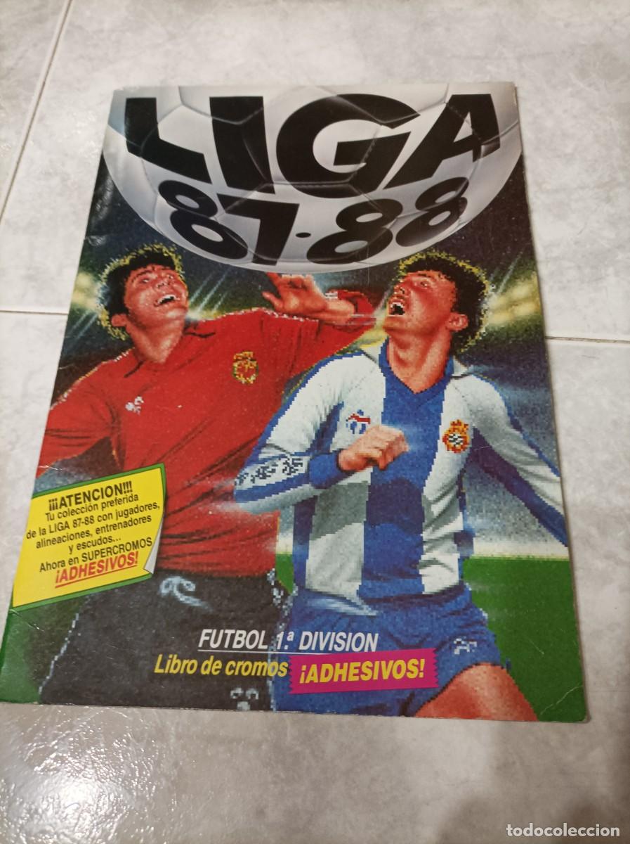 Fu&szlig;ball-Sticker: Album futbol liga 87/88 este -leer-