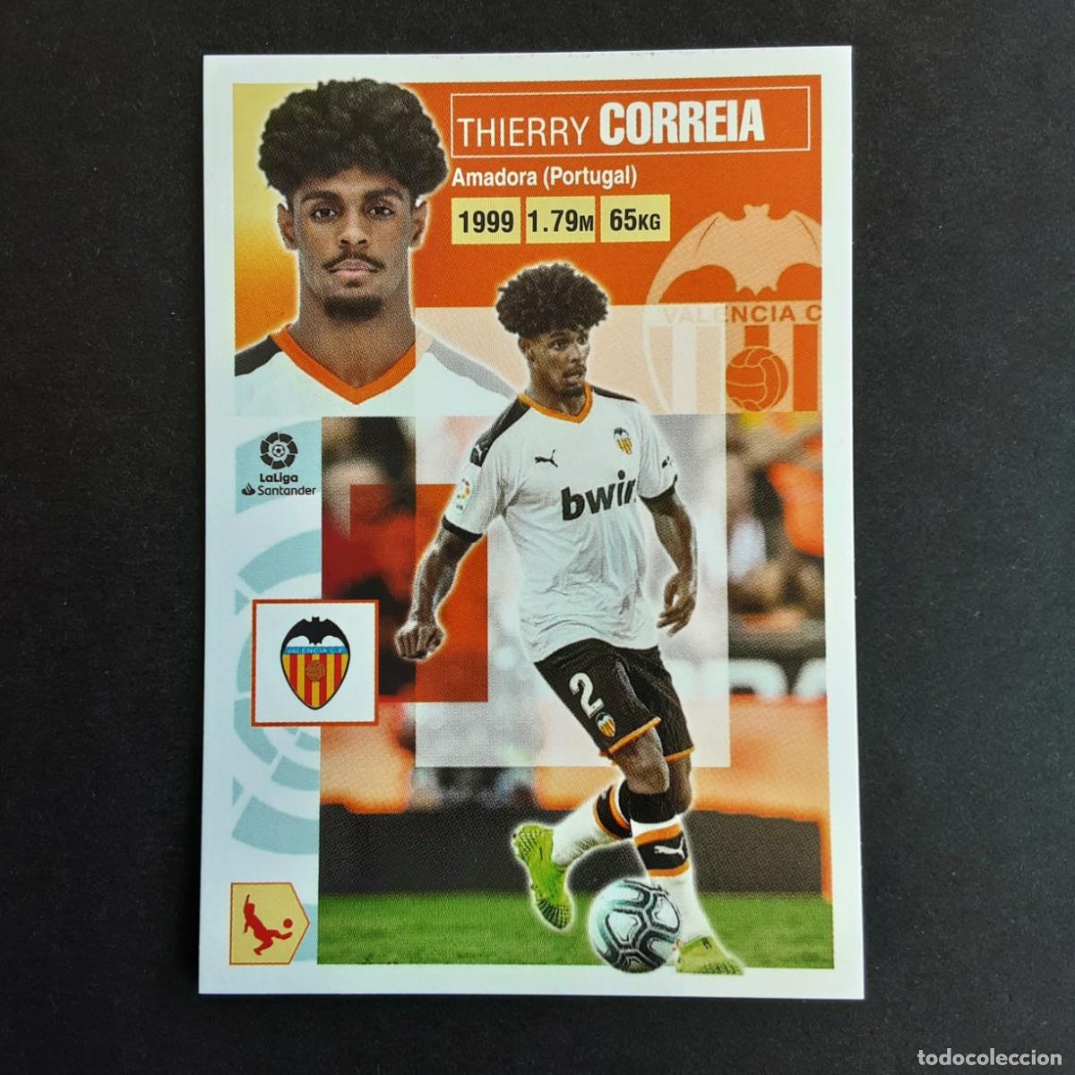 Cromos de f&uacute;tbol: CROMO LIGA 2020 2021 COLECCIONES ESTE PANINI COLOCA N&ordm;5 BIS CORREIA-VALENCIA NUNCA PEGADO