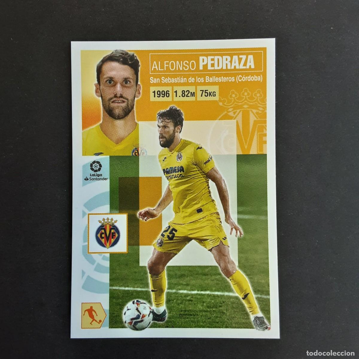 Cromos de F&uacute;tbol: CROMO LIGA 2020 2021 COLECCIONES ESTE PANINI COLOCA N&ordm;11 BIS PEDRAZA-VILLARREAL NUNCA PEGADO